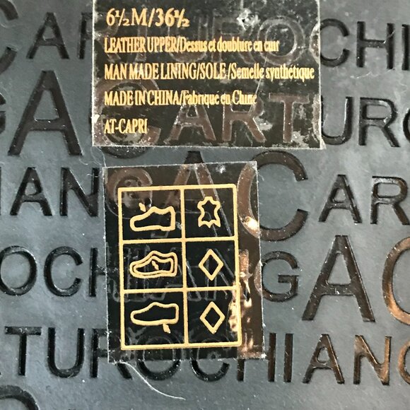 Arturo Chiang Women's Leather Sandals - Picture 9 of 9